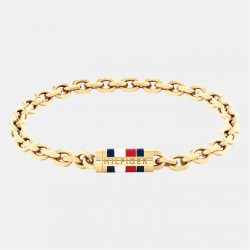бижутерия,tommy,hilfiger,tommy,hilfiger,men’s,chain,bracelet,gold