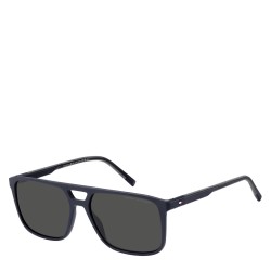 tommy,hilfiger,men,s,angular,square,sunglasses,blue,grey