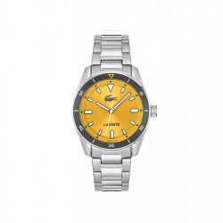 мъжки,часовник,часовници,lacoste,watches,mens,boston,39mm,3,hands,watch,yellow,steel