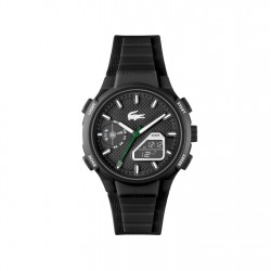 мъжки,часовник,часовници,lacoste,watches,mens,lc33,silicone,strap,watch,black