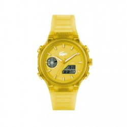часовник,часовници,lacoste,lacoste,watches,men's,lc33,silicone,strap,watch,yellow
