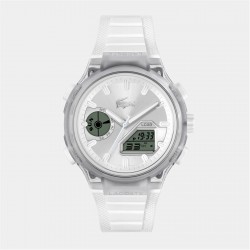 мъжки,часовник,часовници,lacoste,watches,mens,lc33,silicone,strap,watch,clear