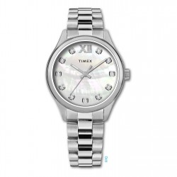 Часовник Timex Timex Legacy Watch - White/Silver часовник,часовници,аксесоари,на,разпродажба,timex,timex,legacy,watch,white,silver