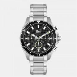 часовник,часовници,lacoste,lacoste,mens,mainsail,watch,black,steel