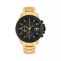 часовник,часовници,tommy,hilfiger,tommy,hilfiger,mens,bracelet,watch,black,gold