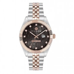часовник,часовници,philipp,plein,superlative,watch,brown,metallics
