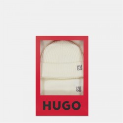 Hugo Women's Winter Set - Cream плажни,шапки,hugo,women's,winter,set,cream