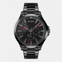 часовник,часовници,hugo,gents,hugo,#leap,bracelet,watch,black,black