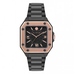часовник,часовници,philipp,plein,rock,couture,watch,black,two,tone