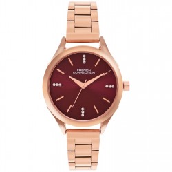 дамски,часовник,часовници,аксесоари,на,разпродажба,french,connection,connection,stella,maris,round,dial,womens,analogue,watch,plum