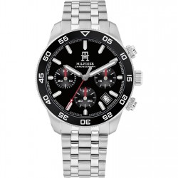 часовник,часовници,tommy,hilfiger,tommy,hilfiger,th85,chronograph,men's,watch,black