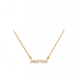 аксесоари,на,разпродажба,kate,spade,women's,mama,pendant,necklace,clear,gold