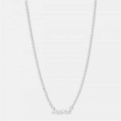 аксесоари,на,разпродажба,kate,spade,women's,mama,pendant,necklace,clear,silver