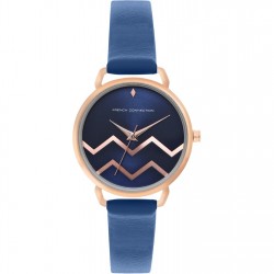Часовник French Connection Esme BLUE Round Analog Watch for Women - Blue часовник,часовници,french,connection,connection,esme,blue,round,analog,watch,for,women,blue