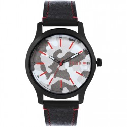 Часовник FCUK Analog Watch For Men - Grey часовник,часовници,аксесоари,на,разпродажба,fcuk,analog,watch,for,men,grey