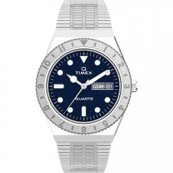 часовник,часовници,аксесоари,на,разпродажба,timex,men's,water,resistant,analogue,quartz,watch,blue,steel