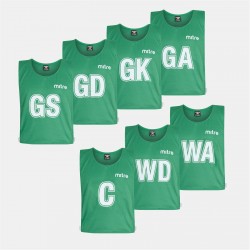 аксесоари,на,разпродажба,спорт,в,училище,нетбол,mitre,adults,netball,bibs,emerald