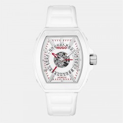 Часовник Hugo Gents HUGO #ICON Watch - White часовник,часовници,аксесоари,на,разпродажба,hugo,gents,hugo,#icon,watch,white