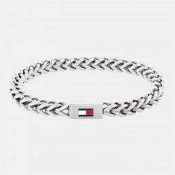 аксесоари,на,разпродажба,tommy,hilfiger,tommy,hilfiger,men&#8217;s,chain,bracelet,silver