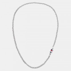 бижутерия,tommy,hilfiger,men’s,chain,necklace,silver