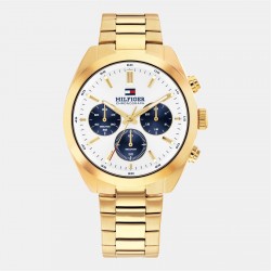 Часовник Tommy Hilfiger Tommy Hilfiger Mens Bracelet Watch - Gold часовник,часовници,tommy,hilfiger,tommy,hilfiger,mens,bracelet,watch,gold