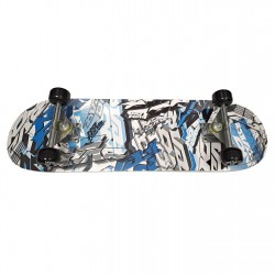 скейтборд,no,fear,skateboard,junior,blue,logo