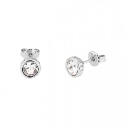 бижутерия,коледни,джунджурии,ted,baker,crystal,stud,earrings,silver,crystal
