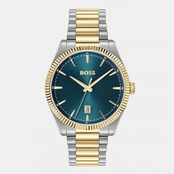 часовник,бижутерия,часовници,boss,gents,boss,cheswick,watch,blue,gold