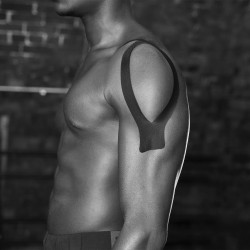 Everlast Strap Tape - Black всички,фитнес,аксесоари,наколенки,и,налакътници,everlast,strap,tape,black