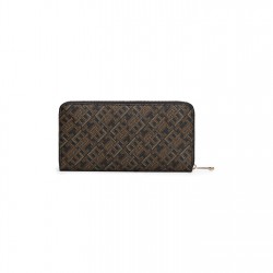 портмоне,всички,чанти,tommy,hilfiger,zip,around,monogram,purse,black,tan