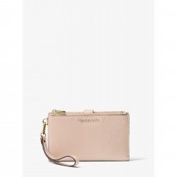 Дамско портмоне MICHAEL Michael Kors Womens Double Zip Wristlet Wallet on Chain - SOFT PINK дамско,портмоне,всички,чанти,аксесоари,на,разпродажба,michael,michael,kors,women,s,double,zip,wristlet,wallet,on,chain,soft,pink
