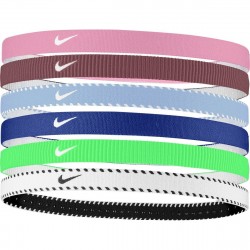 диадема,всички,шапки,всички,фитнес,аксесоари,скуош,nike,flex,headbands,6,pack,pink,rise