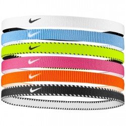 Диадема Nike Flex Headbands (6 Pack) - Volt/Vivid Pink диадема,всички,шапки,плажни,шапки,разпродажба,nike,спорт,в,училище,всички,фитнес,аксесоари,скуош,скуош,аксесоари,топки,за,скуош,nike,flex,headbands,(6,pack