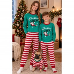 The Spirit Of Christmas Xmas Family Dog Coat - Xmas Crew the,spirit,of,christmas,xmas,family,dog,coat,xmas,crew