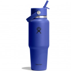Hydro Flask Travel Bottle 946 ml (32 oz) - Capri Blue бутилки,за,вода,къмпинг,туризъм,hydro,flask,travel,bottle,946,ml,32,oz,capri,blue