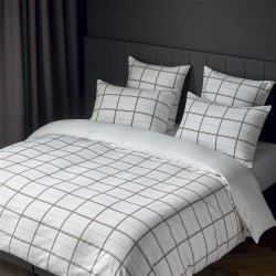 аксесоари,на,разпродажба,boss,home,boss,check,duvet,cover,white