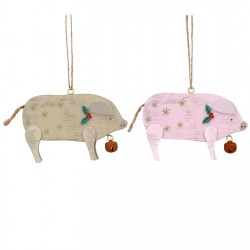 аксесоари,на,разпродажба,gisela,graham,gisela,2p,tree,dec,3,99,pig