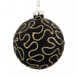 аксесоари,на,разпродажба,gisela,graham,gisela,glass,bauble,99,black,gold