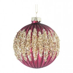 аксесоари,на,разпродажба,gisela,graham,gisela,glass,bauble,99,aubergine