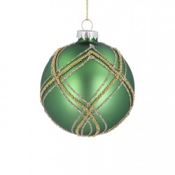 аксесоари,на,разпродажба,gisela,graham,gisela,glass,bauble,99,green,glass