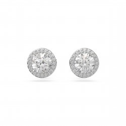 бижутерия,swarovski,una,angelic,stud,earrings,round,cut,pav,white,rhodium,plated,silver,crystal