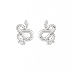 бижутерия,аксесоари,на,разпродажба,all,we,are,all,we,w,snake,stud,ld99,silver,metal