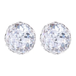 Kate Spade That Sparkle Round Stud Earrings - Clear/Silver бижутерия,kate,spade,that,sparkle,round,stud,earrings,clear,silver