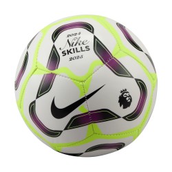 Футболни бутонки Nike Premier League Mini Football - White/Volt футболни,бутонки,футбол,игри,nike,premier,league,mini,football,white,volt