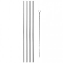 сезонни,и,парти,аксесоари,аксесоари,на,разпродажба,w,and,p,and,p,10in,4p,straws,99,silver