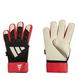 вратарски,ръкавици,футбол,adidas,predator,match,fingersave,goalkeeper,gloves,adults,black,red