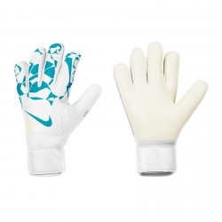 Вратарски ръкавици Nike Match Goalkeeper Gloves - White/Blue вратарски,ръкавици,футбол,футболни,аксесоари,nike,match,goalkeeper,gloves,white,blue