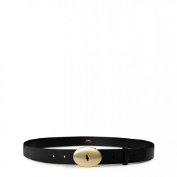 аксесоари,на,разпродажба,polo,ralph,lauren,id,oval,buckle,vachetta,belt,black