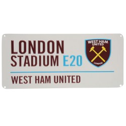 Team 3D Street Sign - West Ham футбол,team,3d,street,sign,west,ham