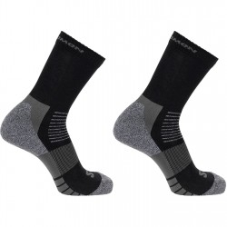 почистване,и,защита,всичкото,туристическо,оборудване,salomon,merino,crew,2,pack,walking,socks,womens,black,grey